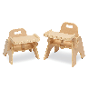 Fauteuil avec plateau et butée - T00 - Papouille