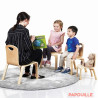 Chaise en bois - T0 - Papouille