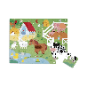Puzzle tactile 20 pièces - La Forêt - Papouille