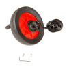 Roue avant pédalier mini viking winther jaune et noir - Papouille