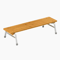 Banc d'extérieur empilable - 120 cm  - Papouille