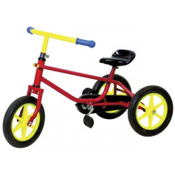 Tricycle enfant à chaîne avec pédalier central n°35 - Papouille
