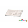 Drap housse plateau pour couchette poly-coton 131x58cm blanc - Papouille