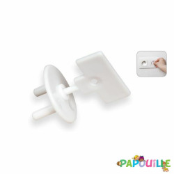Lot de 12 cache-prise - Papouille