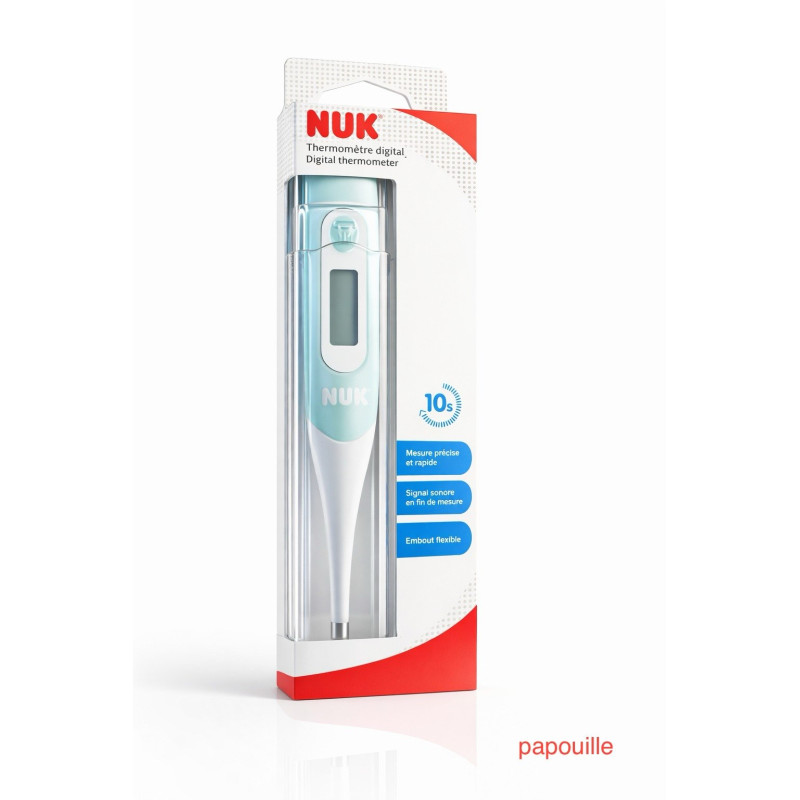 Le thermomètre digital embout souple - Papouille