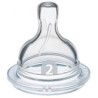 2 tétines bébé débit lent air flex 1 mois + - Papouille