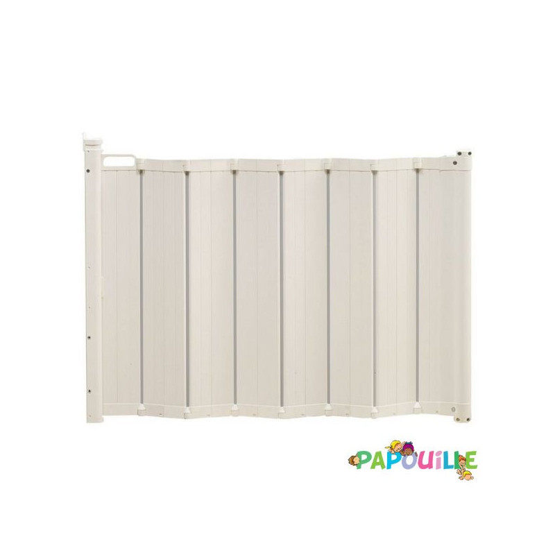 Barrière de sécurité enfant accordéon guard me blanc - Papouille