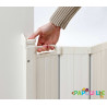Barrière de sécurité enfant accordéon guard me blanc - Papouille