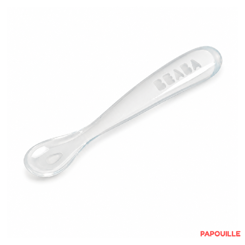 Cuillère douce silicone anatomique 1er âge - Papouille