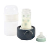 Baby milk second grey : chauffe biberon vapeur - Papouille