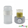 Baby milk second grey : chauffe biberon vapeur - Papouille
