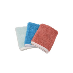 Set de 3 gants de toilette éponge d'apprentissage - Papouille