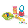 Coffret hochet musical bébé carnaval - Papouille