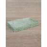 Couverture polaire microfibre turquoise pour couchette 75 x  - Papouille