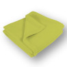 Couverture polaire microfibre turquoise pour couchette 75 x  - Papouille