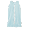 Turbulette microfibre sans manche 48 x 90cm turquoise - Papouille