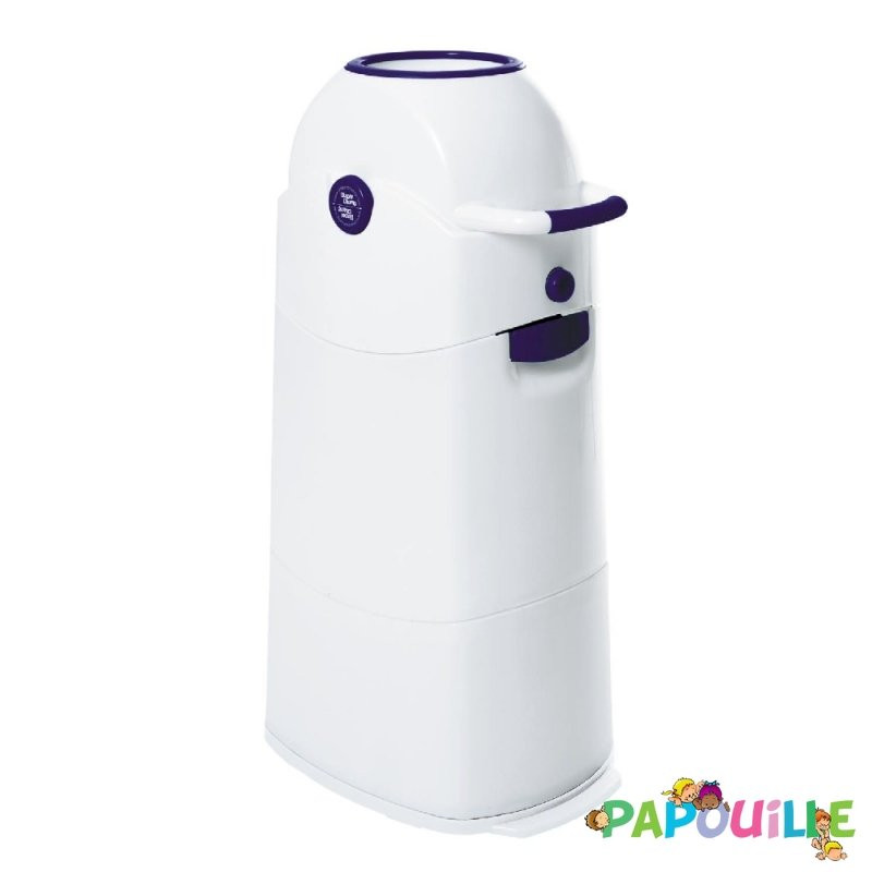 Poubelle à couches bébé 50 couches diaper - Papouille
