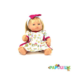 Poupée corps dur avec cheveux 30cm européenne - Papouille