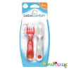 Set 2 couverts bébé d'apprentissage ergonomique - Papouille