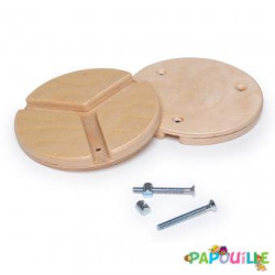 Set de 2 pieces d'assemblages pour les parcours - Papouille