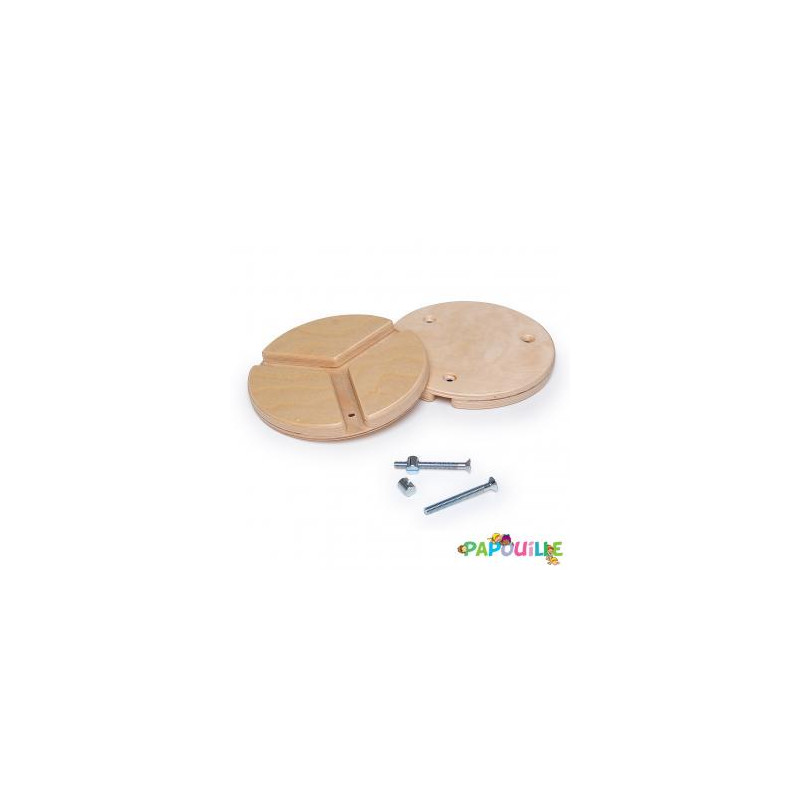 Set de 2 pieces d'assemblages pour les parcours - Papouille