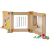 Set de 2 pieces d'assemblages pour les parcours - Papouille
