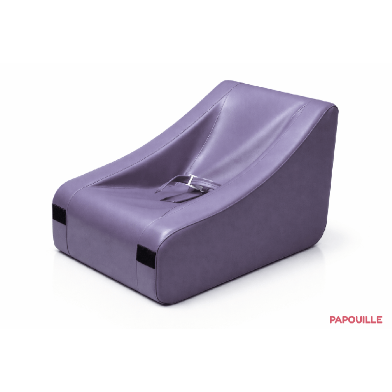 Transat sans armature en mousse pvc avec boudin parme - Papouille