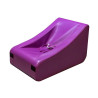 Transat sans armature en mousse pvc avec boudin parme - Papouille