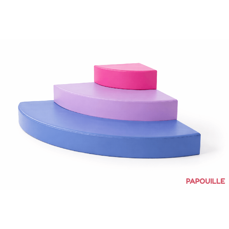 Module escad'angle podium en mousse pvc - Papouille