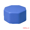 Pouf octogone en mousse pvc h.25cm - Papouille