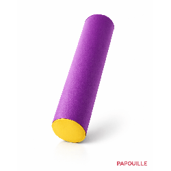 Module cylindre bicolore en mousse pvc diam. 15 cm x l. 60 c - Papouille