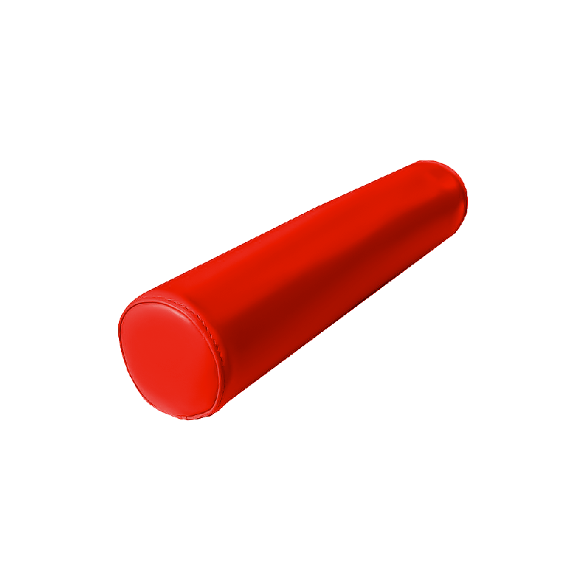 Module gros cylindre en mousse pvc diam. 30 x 120cm rouge - Papouille