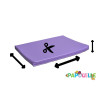 Tapis en mousse sur mesure épaisseur 3cm /m2 parme - Papouille