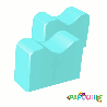 2 extension pour piscine vagues - Papouille