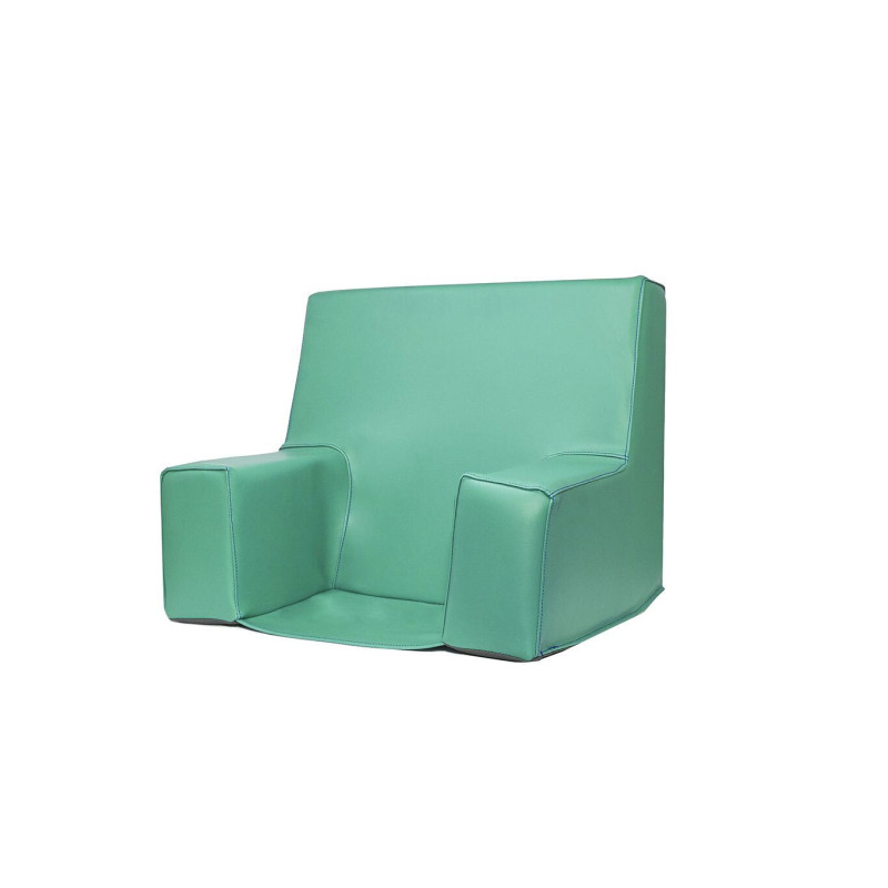 Fauteuil enfant en mousse pvc h.40 rouge - Papouille