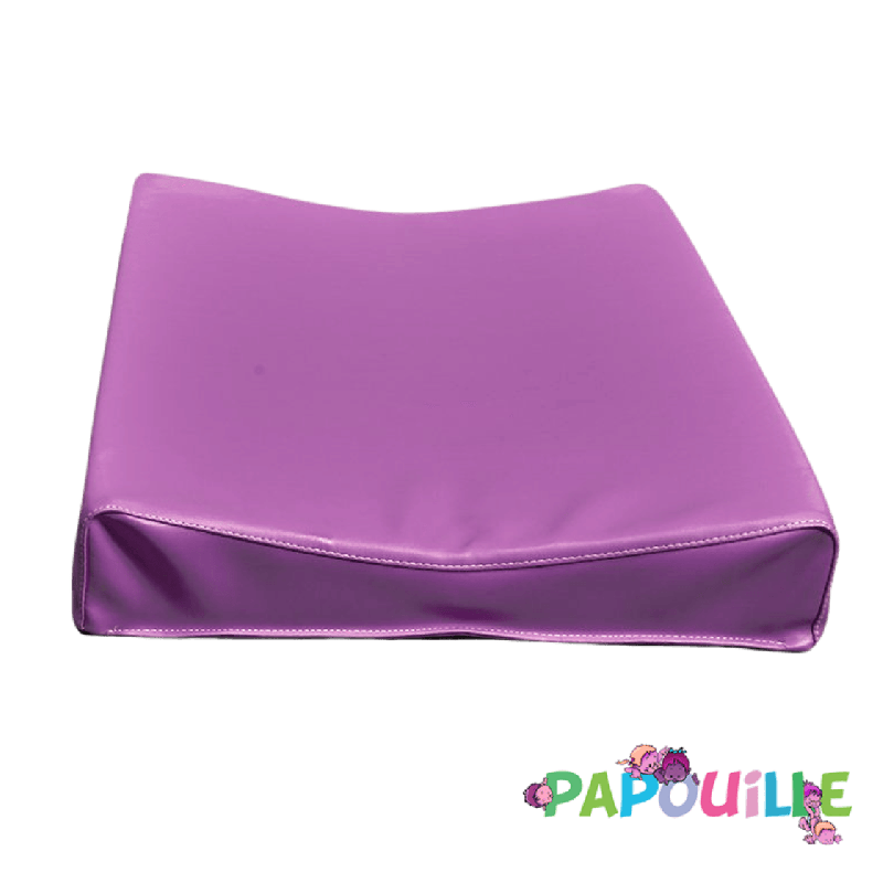 Matelas à langer incurvé galbé 50 x 70 cm en mousse pvc roug - Papouille