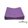 Matelas à langer incurvé galbé 50 x 70 cm en mousse pvc roug - Papouille