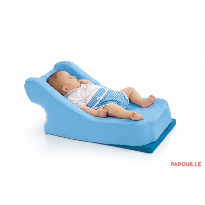 Transat confort en mousse pvc turquoise - Papouille