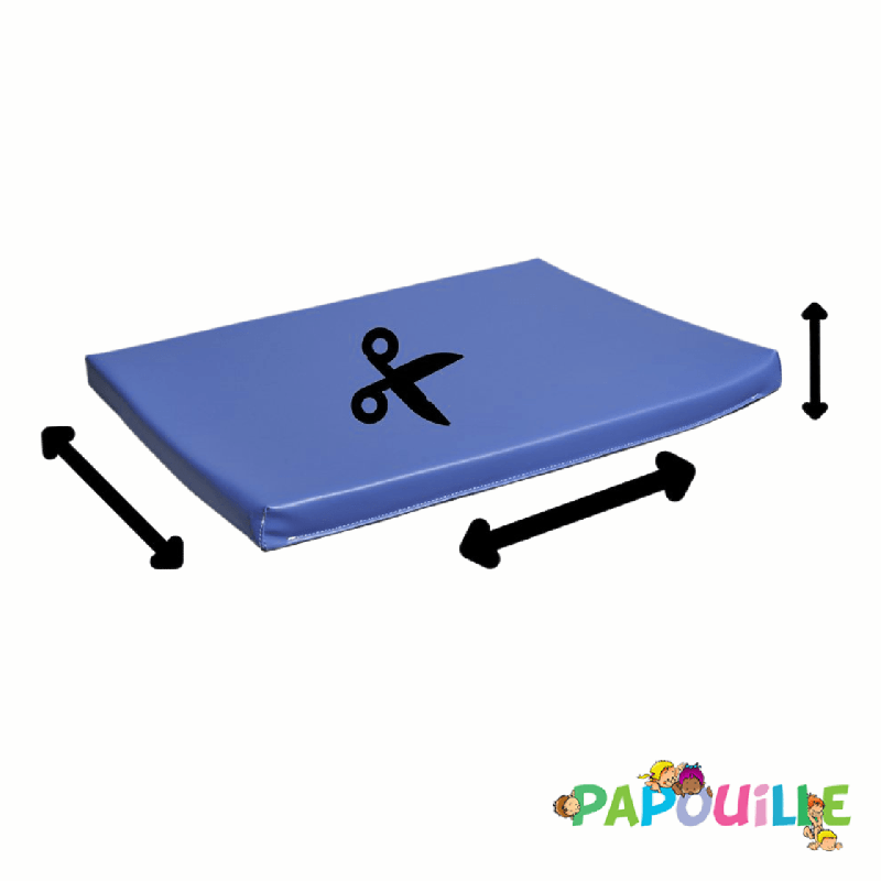 Tapis en mousse sur mesure épaisseur 2cm /m2 groix - Papouille