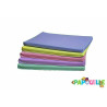 Matelas plat ep 4cm sur mesure rouge - Papouille