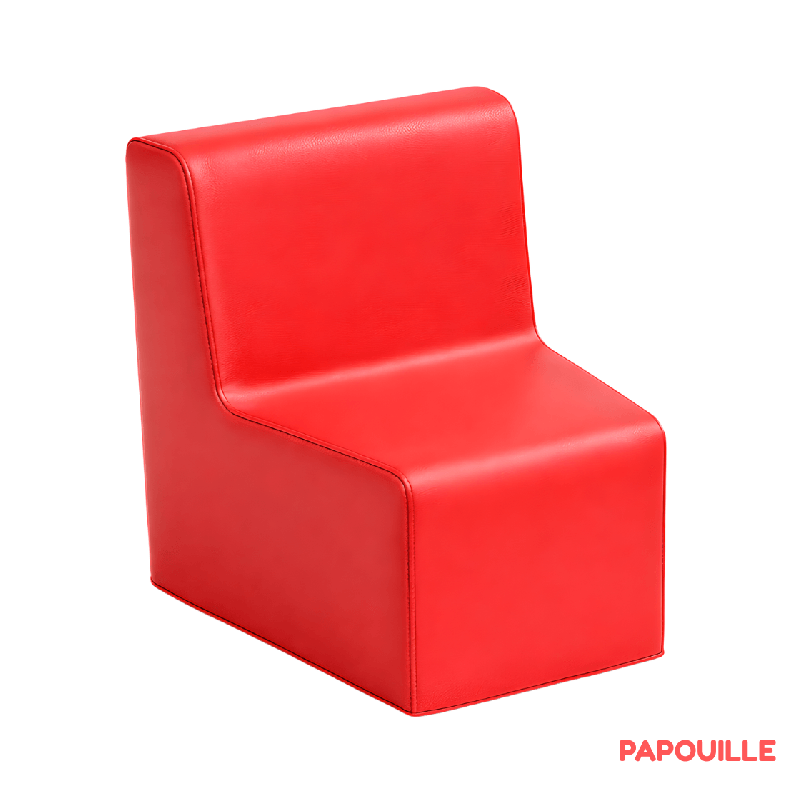 Chauffeuse angle 17 cm rouge - Papouille
