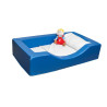 Lit couchette en mousse pvc pour matelas 60x120cm noir - Papouille