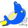 Toboggan enfant extérieur flippo le dauphin - Papouille