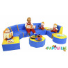 Coin lecture ensemble 9 modules 17 cm - Papouille