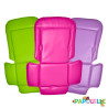 Coussin de rechange siège à coque relax fushia - Papouille