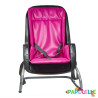 Coussin de rechange siège à coque relax fushia - Papouille