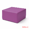 Module bloc carre en mousse pvc h.23cm rouge - Papouille