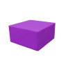 Module bloc carre en mousse pvc h.23cm rouge - Papouille