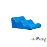 Module petite vague marée en mousse pvc h.23 rouge - Papouille