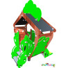 Cabane enfant en résine kabane thanquee - Papouille